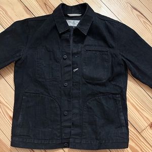 Rogue Territory Supply Jacket // Stealth Black selvedge denim